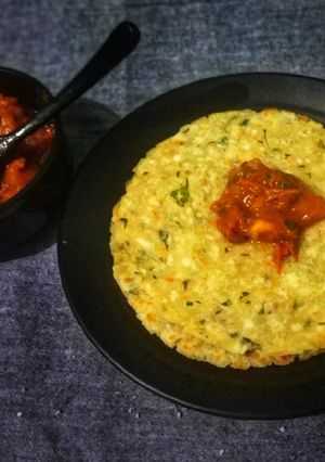 A picture of Akki Roti.