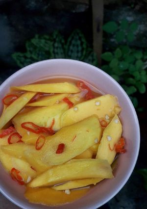 Foto resep Mangga Muda Kopyok