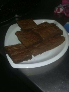 Una foto de Brownie de chocolate
