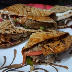 Trending Veg Wrap / Roti Wrap A picture of Trending Veg Wrap / Roti Wrap.