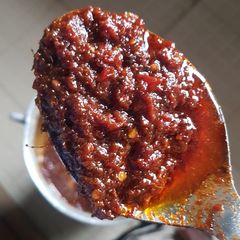 Shito(ghana black pepper) A picture of Shito(ghana black pepper).