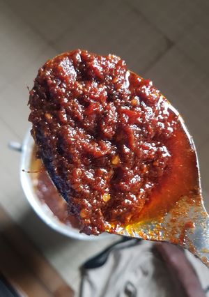 A picture of Shito(ghana black pepper).