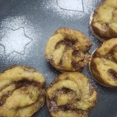 No yeast cinnamon rolls A picture of No yeast cinnamon rolls.