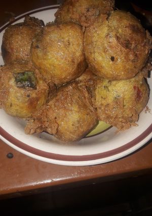 A picture of Sweet potato balls.