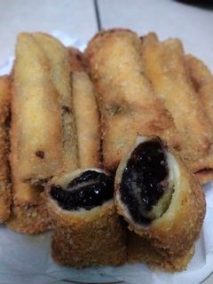 Foto resep Roti tawar gulung cokelat
