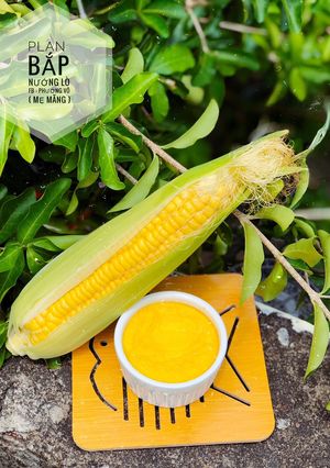 Hình của món Flan Bắp Nướng Lò.