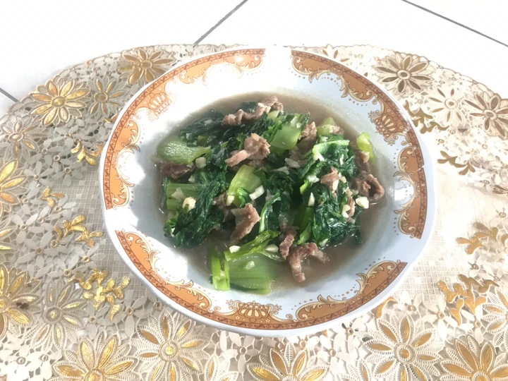 Cara Gampang Menyiapkan Resep Tumis Pakcoy Daging Sapi Anti Ribet, Lezat Sekali