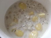 A picture of bean curd dessert