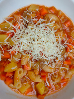 Foto resep Bolognese Macaroni Soup