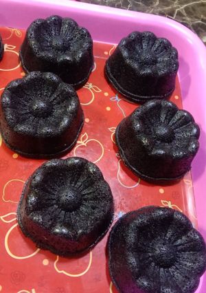 Foto resep Bolu ketan item no mixer, no sp, 2 telur