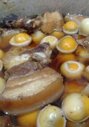 Hình của món Thịt kho tàu.