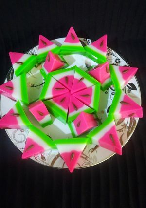 عکسی از دستور ژله بستنی یلدایی🍉