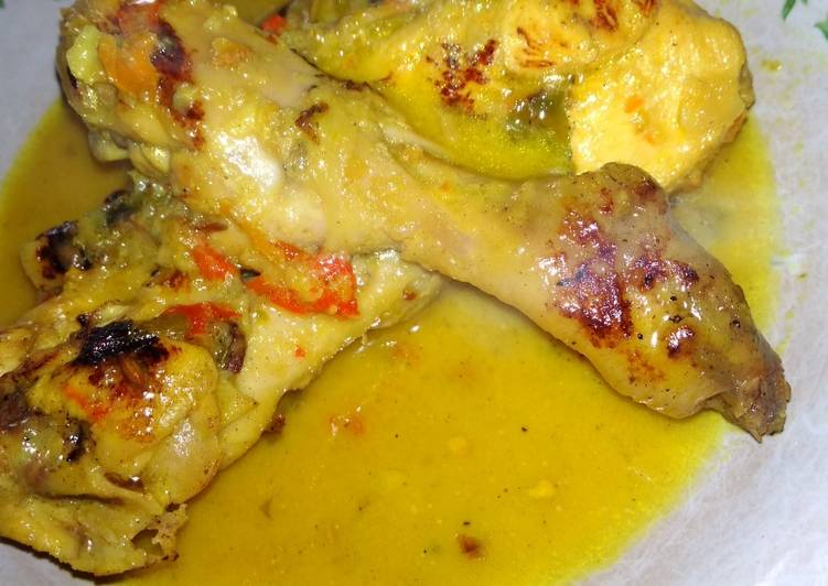 Langkah Mudah untuk meracik Ayam Panggang Santan, Bisa Manjain Lidah