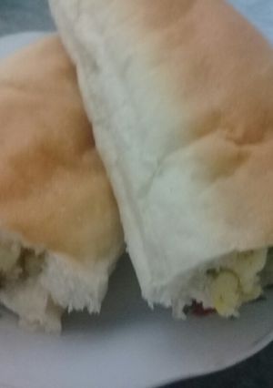 عکسی از دستور ساندویچ الویه