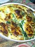 Merluza con colchón de verduras