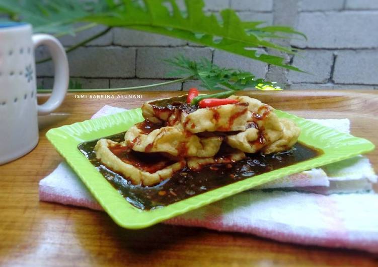 Rujak Tahu Resep Rujak Tahu Gurih oleh Ismi Sabrina Ayunani Cookpad