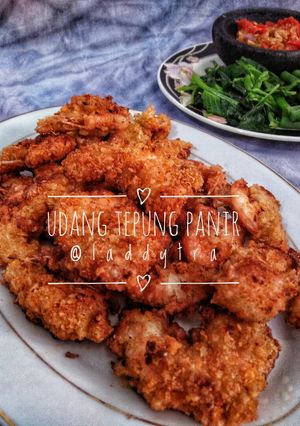Foto resep Udang tepung panir