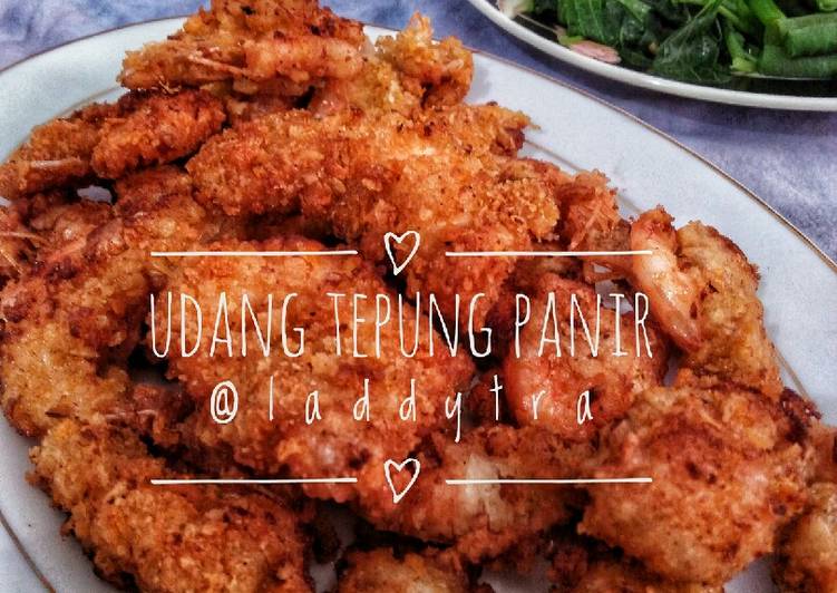 Resep Udang tepung panir Menggugah Selera