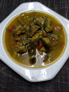 Una foto de Sopa de alcachofas
