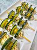 Brochetas saludables