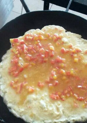 A picture of Spanish omelette.