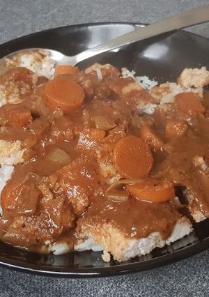 A picture of Katsu Curry.