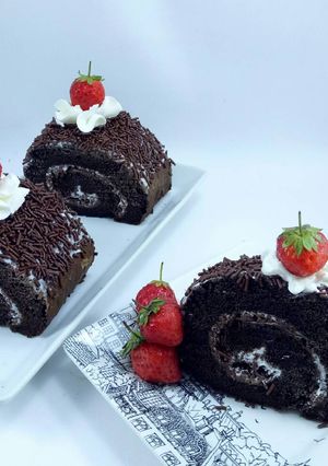 Foto resep Bolu Gulung Coklat Meises