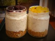 Una foto de postre de chia