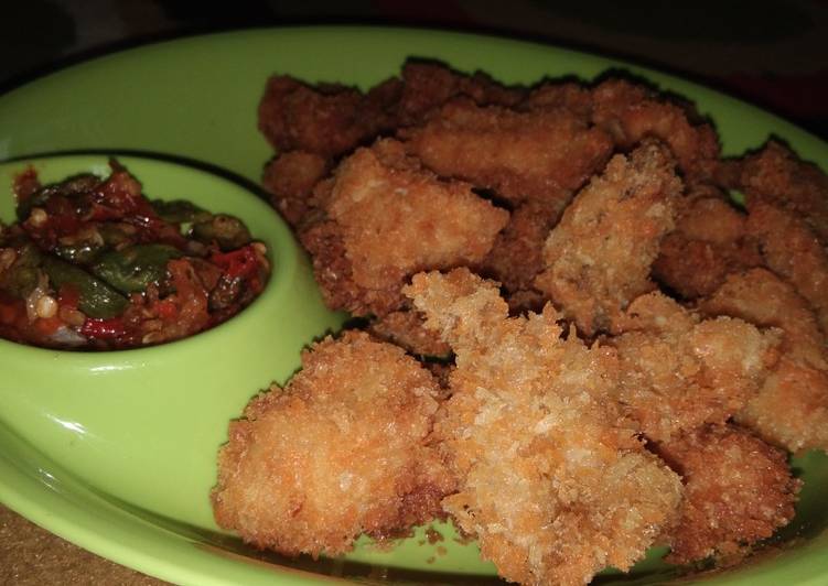 Cara Gampang Membuat Nugget ayam fillet homemade, Bisa Manjain Lidah