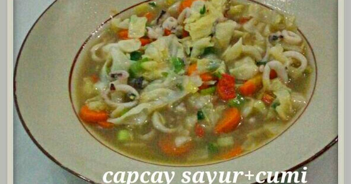 Resep Capcay  sayur cumi  oleh Ay Ay Cookpad