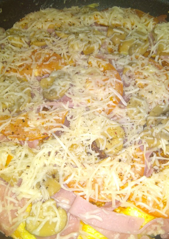 Una foto de Tortilla estilo pizza 🍕