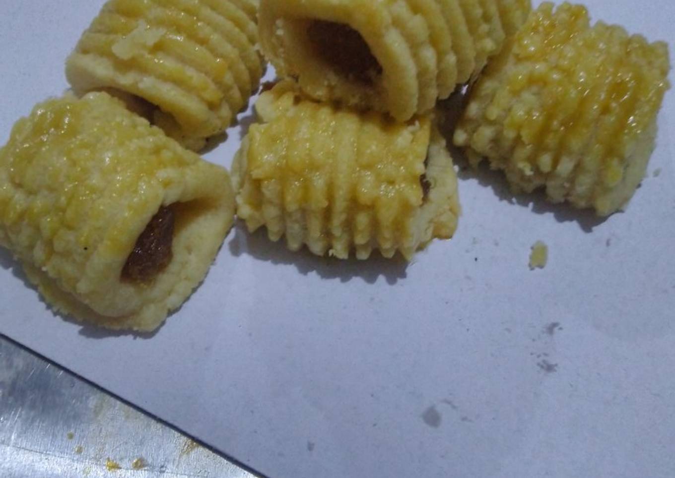 Kue Nastar Gulung