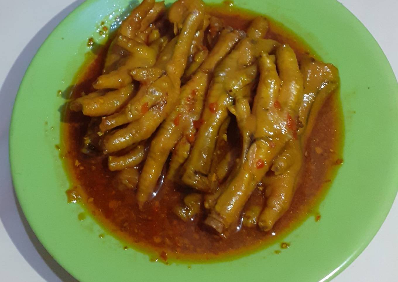 Resep Ceker ndower yang Enak