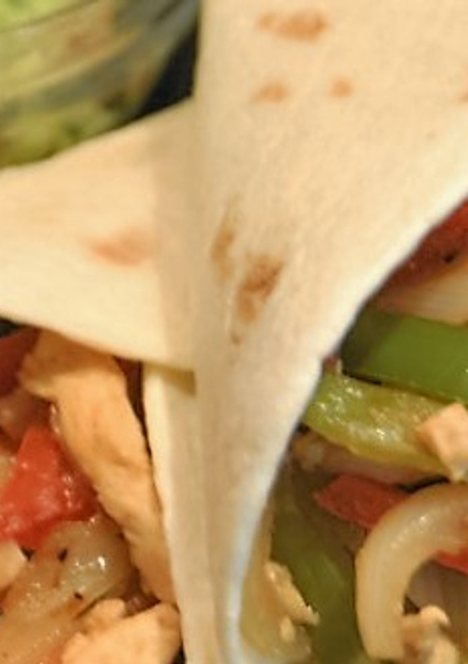 Una foto de Fajitas de pollo