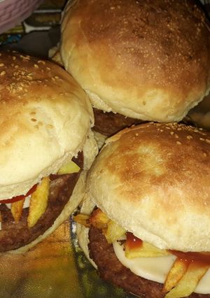 صورة لوصفة البرجر 🍔