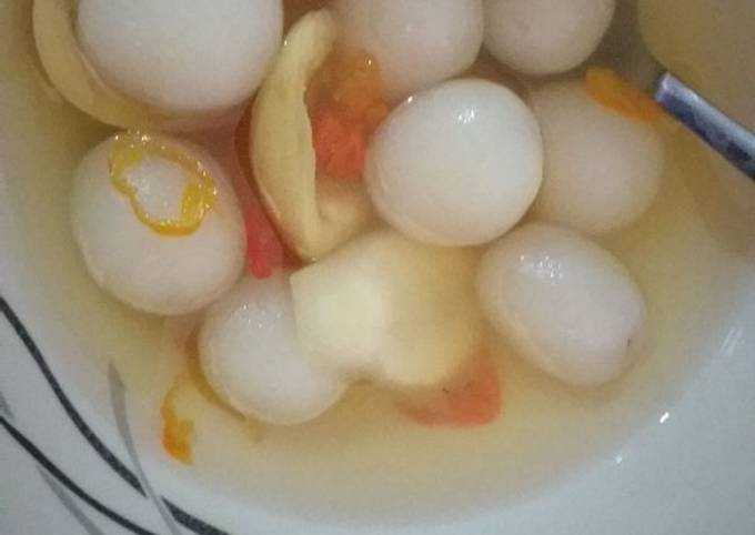 Mudah Banget Membuat Resep Asinan rambutan salak