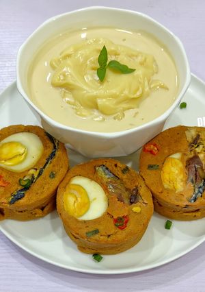 A picture of Oven Baked Moimoi.