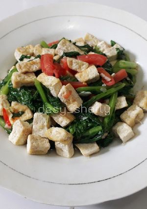 Foto resep Tumis sawi tahu