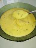 Polenta cremosa con leche
