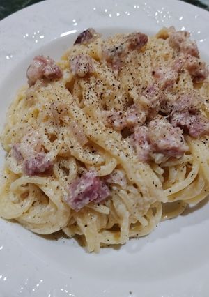 Foto di Spaghetti alla Papalina