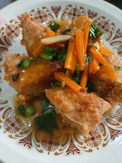 Foto resep Tahu Goreng (tanpa telur) dengan Saus Wortel