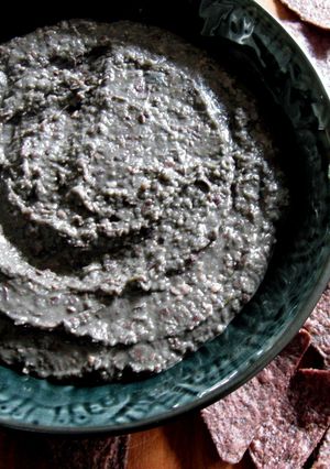 A picture of Wicked Black Bean Dip.
