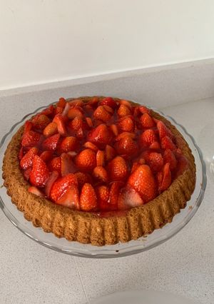 A picture of Strawberry cake.