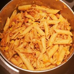 A picture of Tandoori Chicken Pasta.