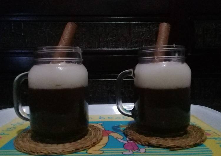 Silky puding chocolatos