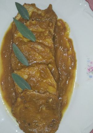 Foto di Arrosto di maiale cottura in padella