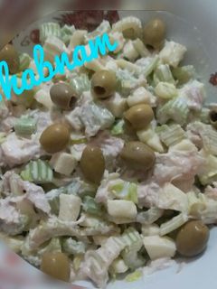 عکسی از دستور سالاد کرفس