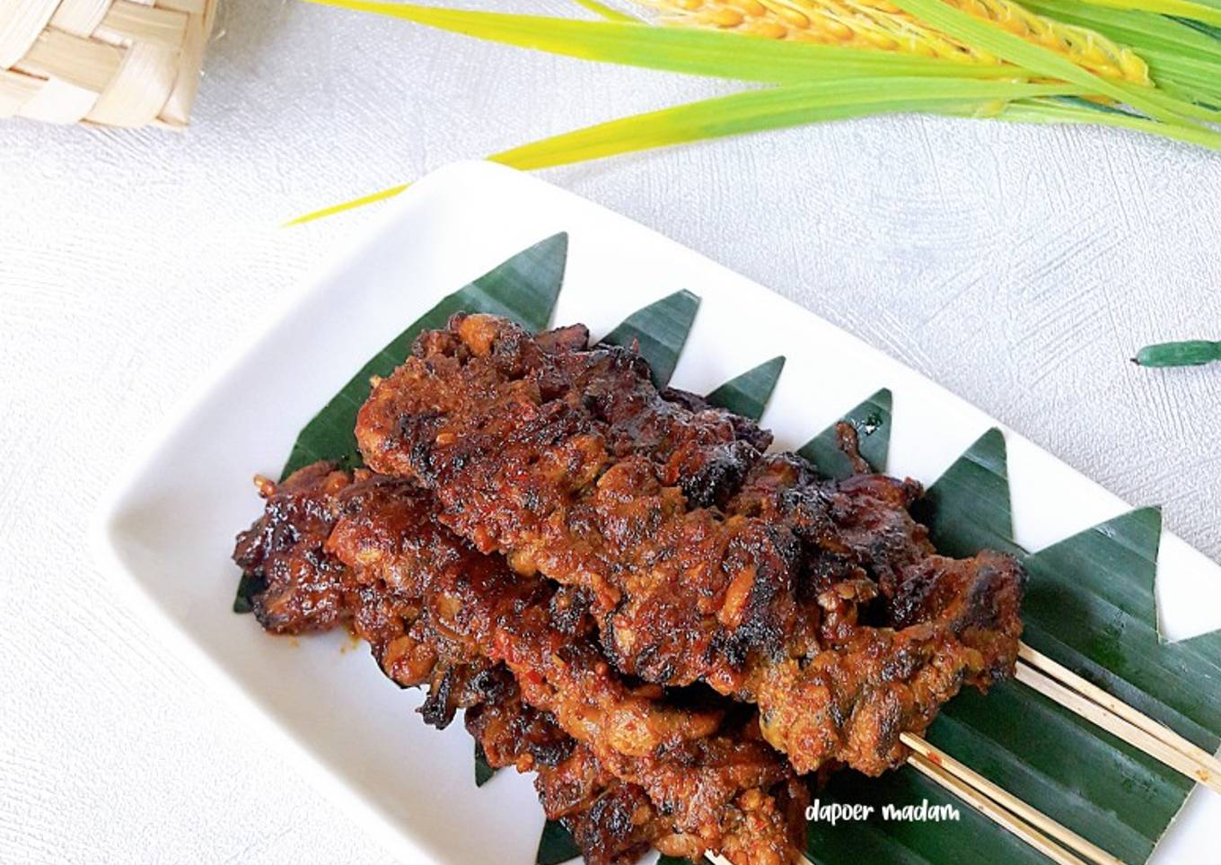 SATE KEONG versi kerang (inspirasi Dapoer Angkring)
