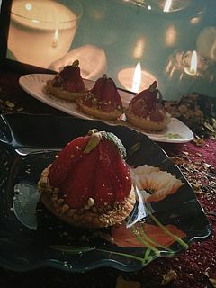 صورة لوصفة كعكات الفراولة 🍓🍓🍓