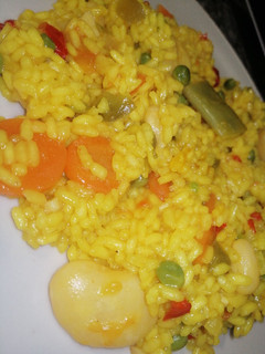 Una foto de Arroz con verduras
